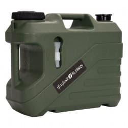 ALSANIDI, A gallon of water, Gallon with faucet, Green, capacity 19 L Size L:42* W:18.5* H:33.5 Cm