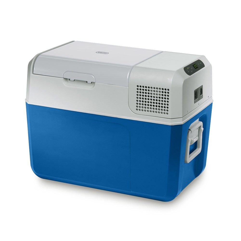 MOBICOOL, Portable freezer car refrigerator for trips, Weco refrigerator, Turquoise*White, capacity 38 L