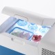 MOBICOOL, Portable freezer car refrigerator for trips, Weco refrigerator, Turquoise*White, capacity 38 L