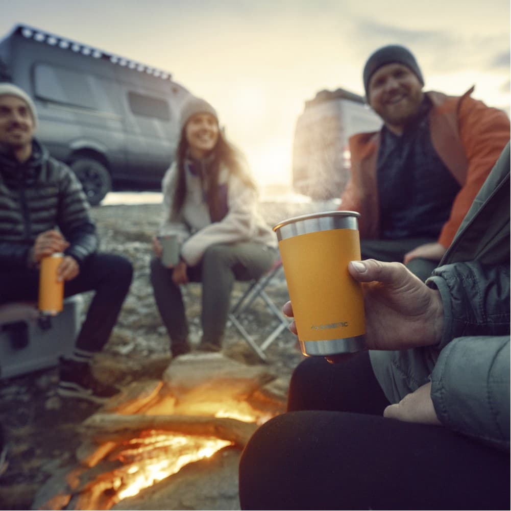 DOMETIC, Stainless Steel Cup, Insulated Cup, Orang, capacity 600 ml