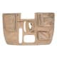 ALSANIDI, Gear organizer for Automatic Prado 2010 car, Gear organizer, Sulfur Yellow, Size 146*103*68Cm
