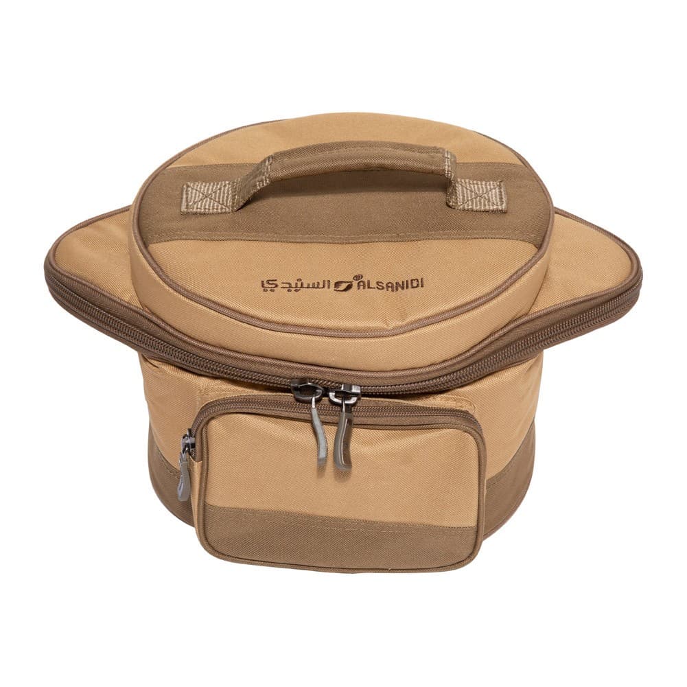 ALSANIDI, Cooking Pressure bag for trips, Pressure cooker Bag, Kaki, Size 40*27*21Cm