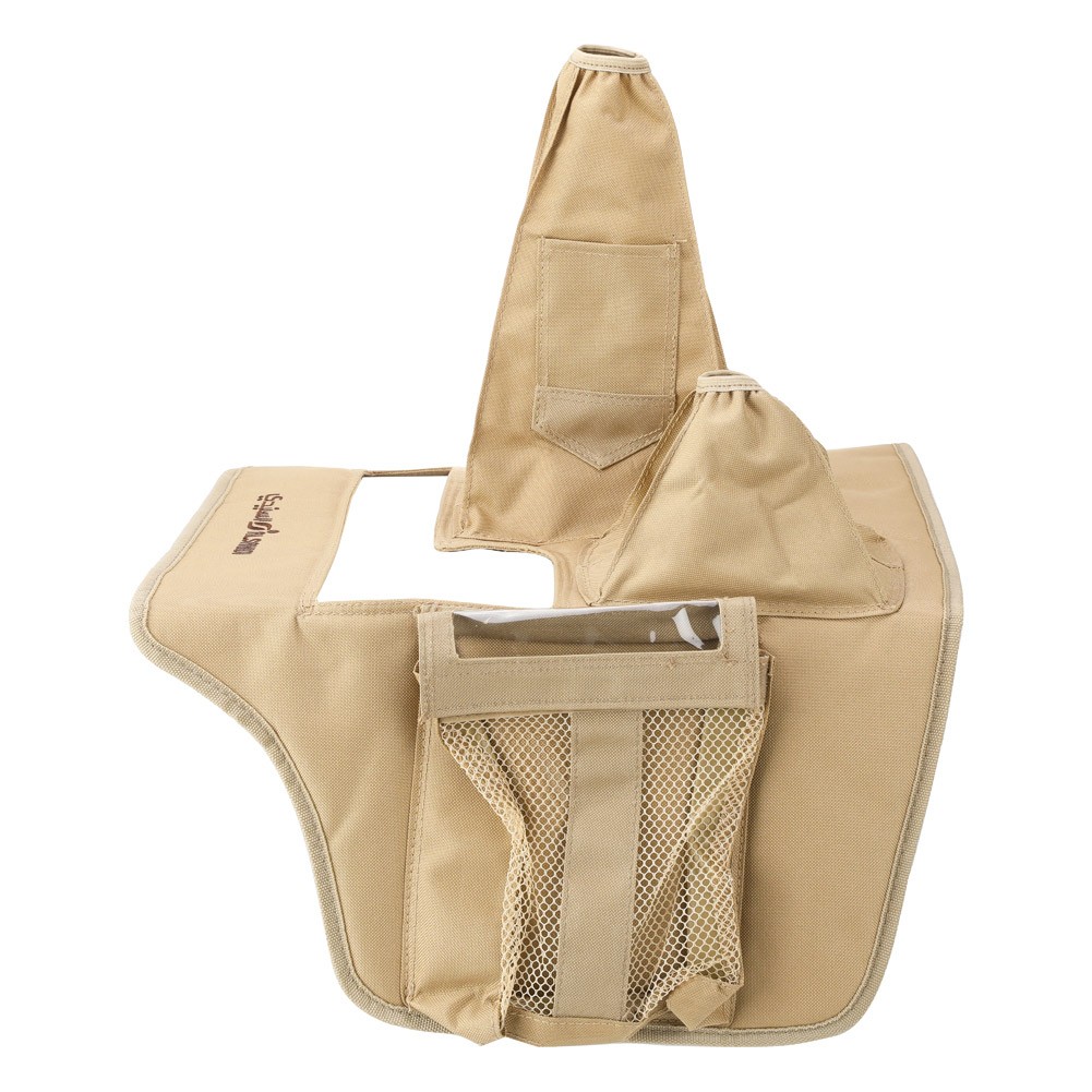 ALSANIDI, Gear organizer for Manual land cruiser pickup +2016 car, Gear organizer, Sulfur Yellow, Size 89.5*43*22Cm