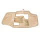 ALSANIDI, Gear organizer for Manual land cruiser pickup +2016 car, Gear organizer, Sulfur Yellow, Size 89.5*43*22Cm