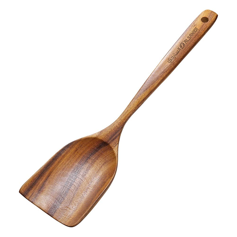 ALSANIDI, Cooking spoons, Brown, Size 34 Cm