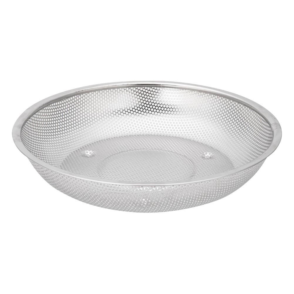 ALSANIDI, Stainless steel rice strainer, Rice, Vegetables and fruits strainer, Green, Size 27.5*8.2 Cm