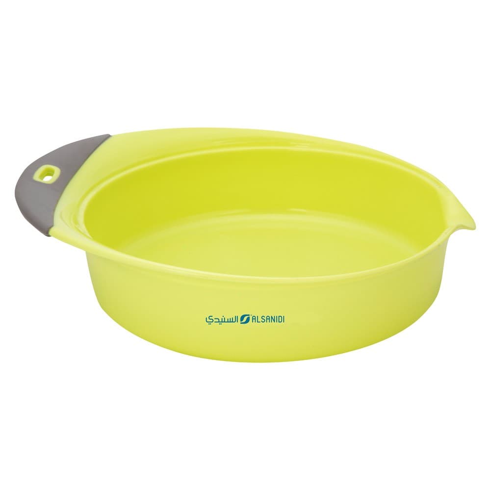 ALSANIDI, Stainless steel rice strainer, Rice, Vegetables and fruits strainer, Green, Size 27.5*8.2 Cm
