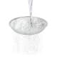 ALSANIDI, Stainless steel rice strainer, Rice, Vegetables and fruits strainer, Green, Size 27.5*8.2 Cm