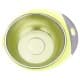 ALSANIDI, Stainless steel rice strainer, Rice, Vegetables and fruits strainer, Green, Size 27.5*12 Cm