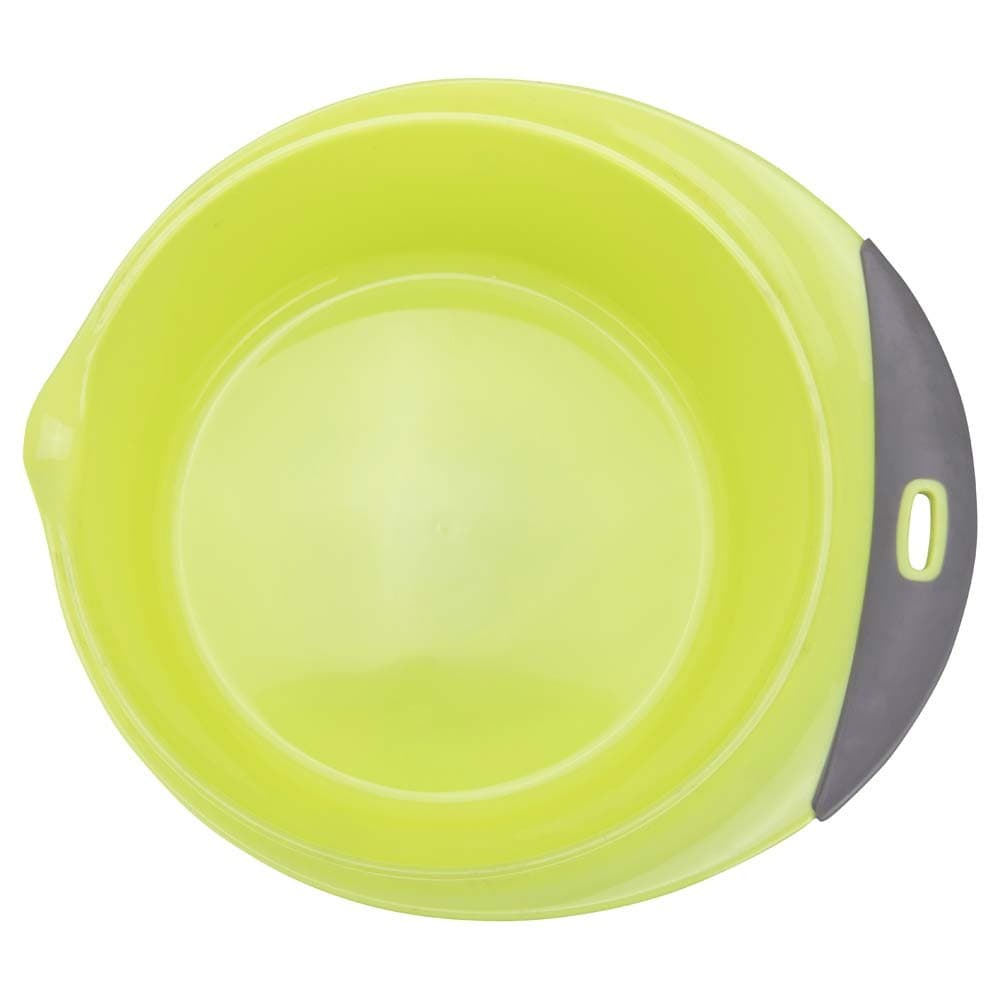 ALSANIDI, Stainless steel rice strainer, Rice, Vegetables and fruits strainer, Green, Size 27.5*12 Cm