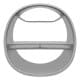 ALSANIDI, Kitchen spoon holder, Spoons stand, White, Size 18.7*12.6 Cm