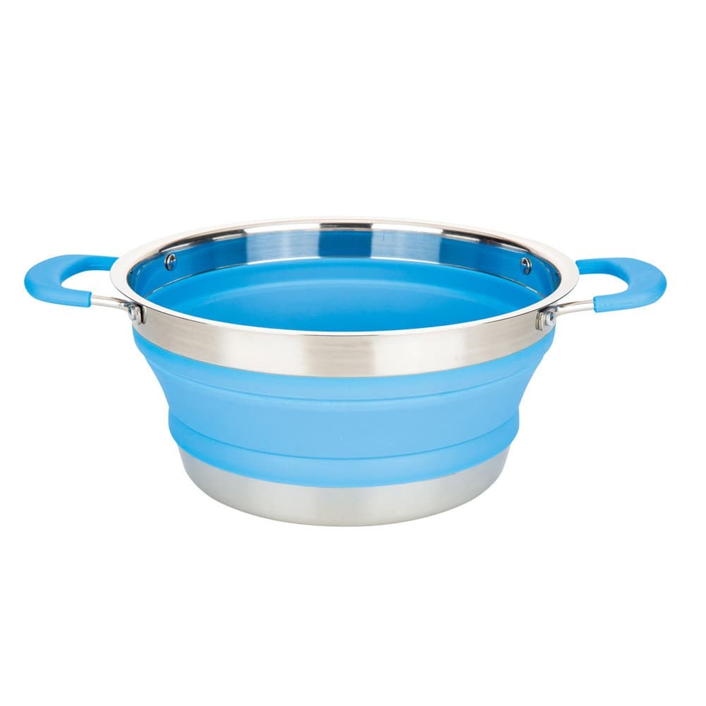 DPT, Silicone pot, Foldable pot, Blue, capacity 3.5 L