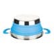 DPT, Silicone pot, Foldable pot, Blue, capacity 3.5 L
