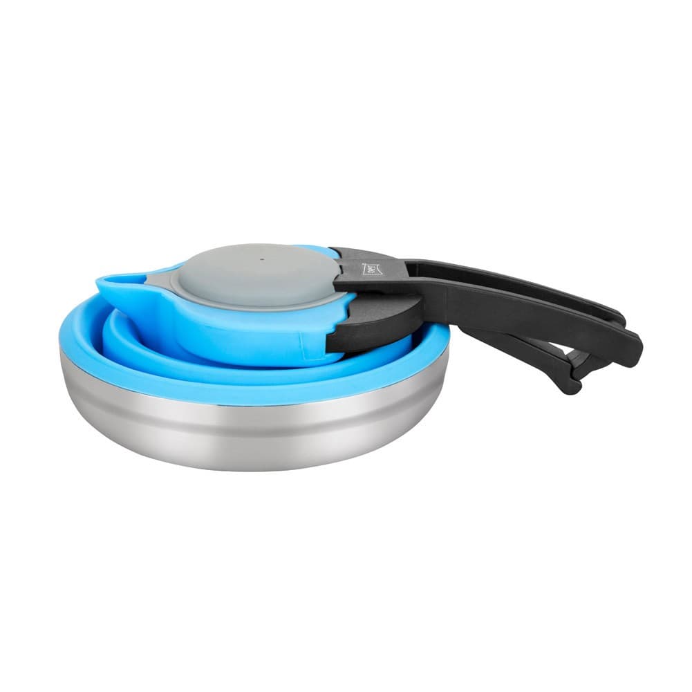 DPT, Silicone teapot, Stainless steel teapot, Blue, capacity 1.2 L