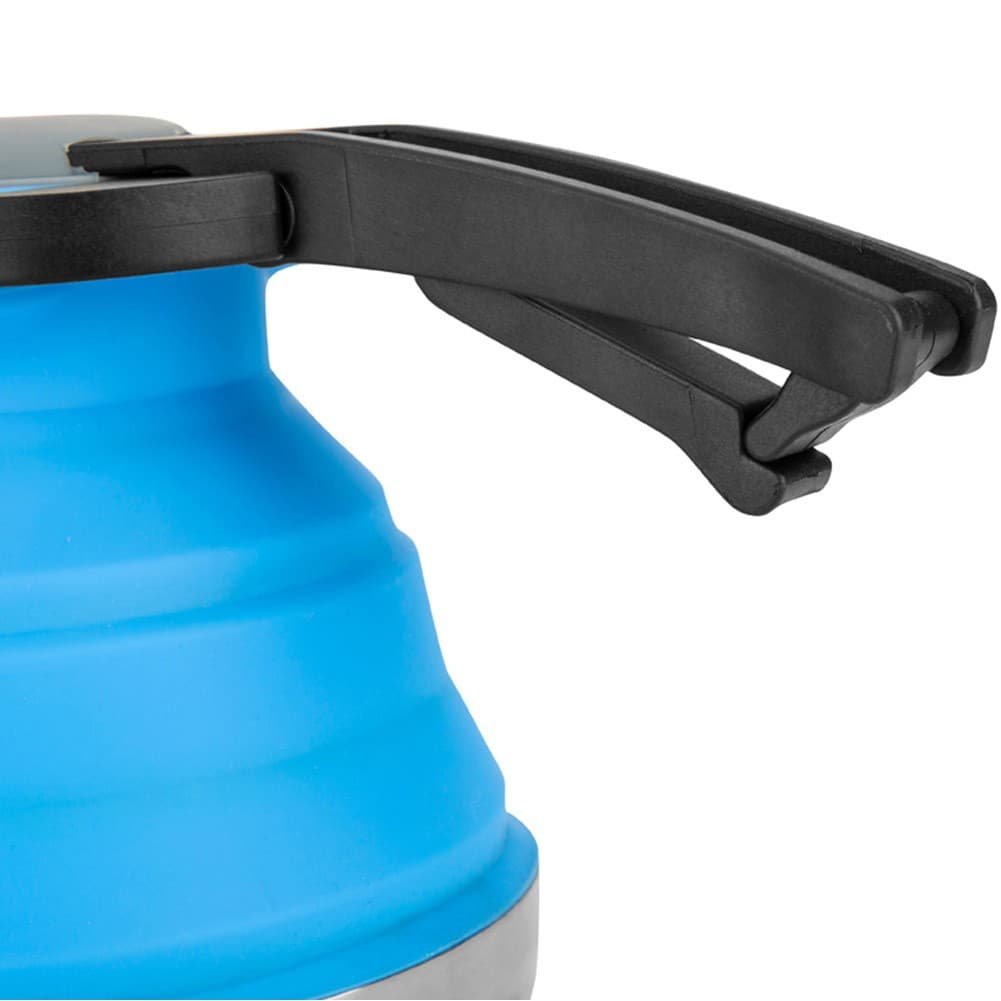 DPT, Silicone teapot, Stainless steel teapot, Blue, capacity 1.8 L