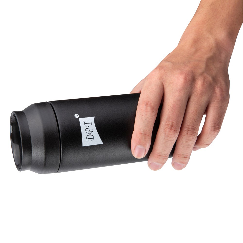 DPT, Hot and cold Stainless steel thermos, Sport liquid Bottle, Black, capacity 350 ml