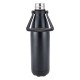 ALSANIDI, Hot and cold Stainless steel thermos, Sport liquid Bottle, Black, capacity 1 L