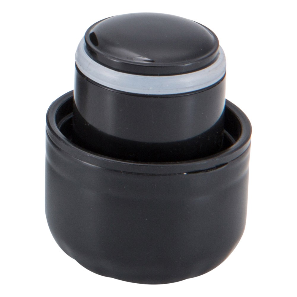 ALSANIDI, Hot and cold Stainless steel thermos, Sport liquid Bottle, Black, capacity 1 L