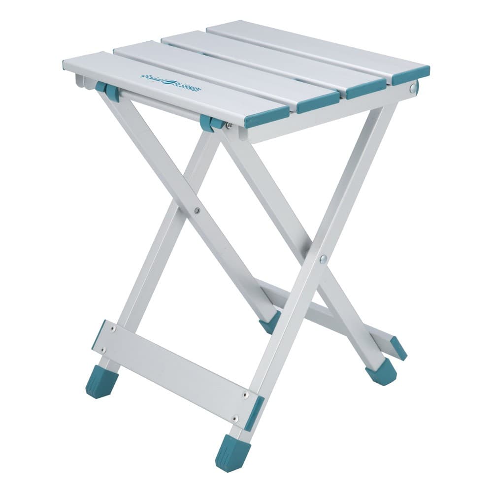 ALSANIDI, Foldable Camping Chair, Trips Chair, Silver, Size 25*29 Cm