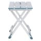 ALSANIDI, Foldable Camping Chair, Trips Chair, Silver, Size 25*29 Cm