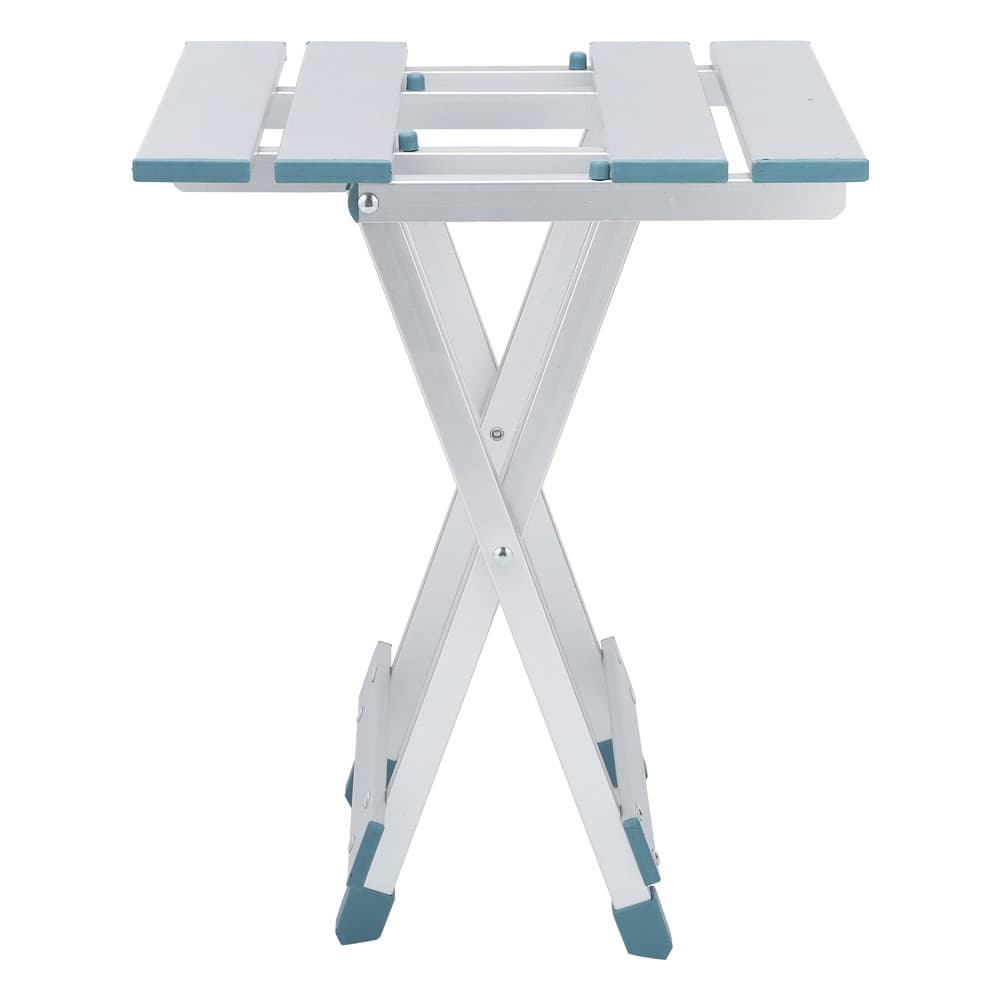 ALSANIDI, Foldable Camping Chair, Trips Chair, Silver, Size 25*29 Cm