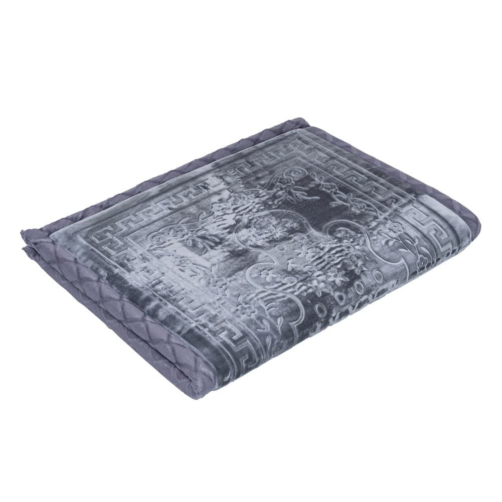 ALSANIDI, Memori Foam Prayer Rug, Comfortable Foam Prayer Rug, Gray, Size 80*115 Cm
