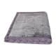 ALSANIDI, Memori Foam Prayer Rug, Comfortable Foam Prayer Rug, Gray, Size 80*115 Cm