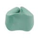 DPT, Medical pillow with memory foam filling, Portable Neck Pillow, Turquoise, Size 27 Cm