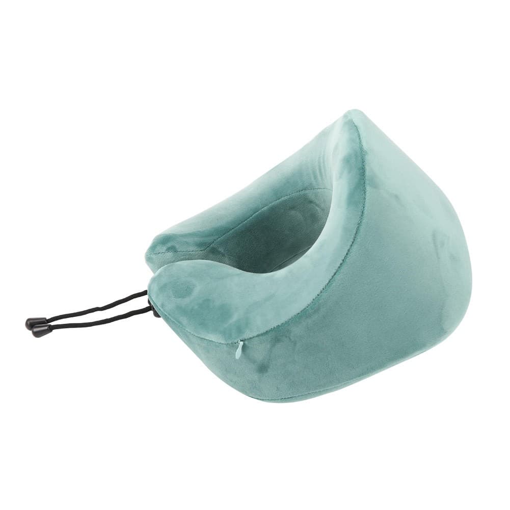 DPT, Medical pillow with memory foam filling, Portable Neck Pillow, Turquoise, Size 27 Cm