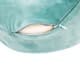DPT, Medical pillow with memory foam filling, Portable Neck Pillow, Turquoise, Size 27 Cm