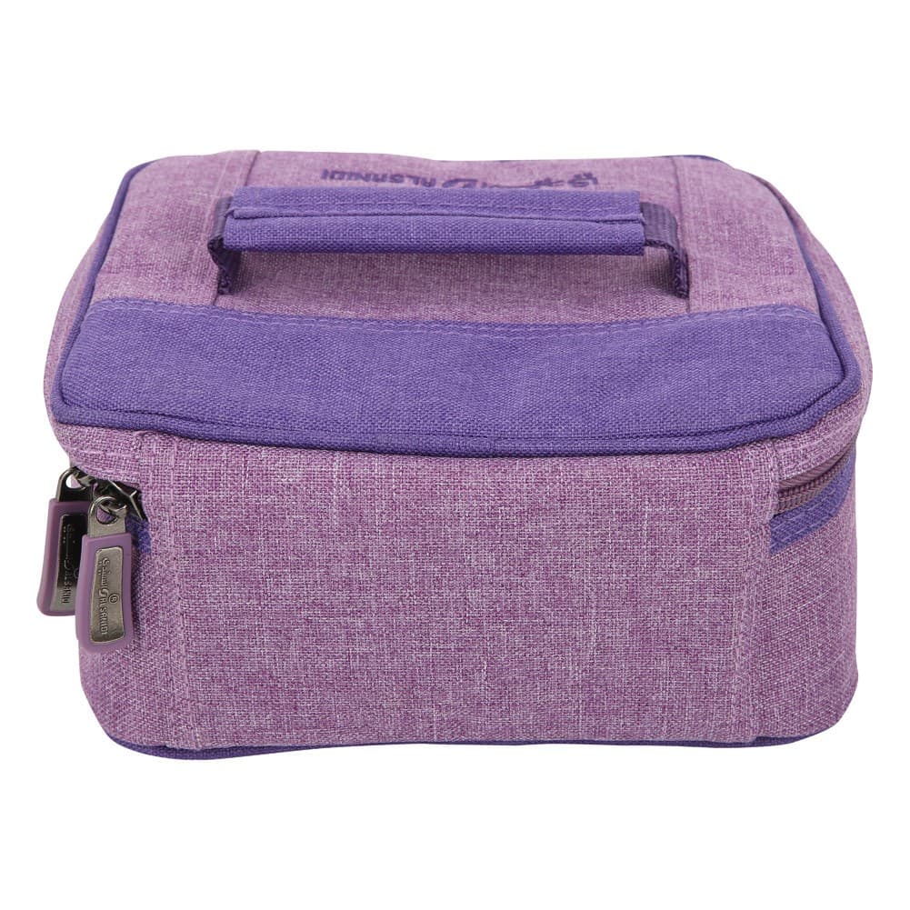 ALSANIDI, Cups and Mugs Bag for trips, Tea cups Bag, Lilac, Size 21*18*10Cm