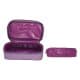 ALSANIDI, Cups and Mugs Bag for trips, Tea cups Bag, Lilac, Size 33*17.5*9.5Cm