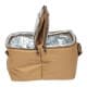 ALSANIDI, Heat and cold insulated keeping bag for food and drinks, Food bag for Trips, Kaki, Size 43.5*25.5*29Cm