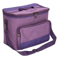 ALSANIDI, Al-Kuwait tea and coffee bag for trips, Camping bag, Lilac, Size 37*24*31Cm