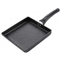 ALSANIDI, Cooking pan, Frying pan
, Black, Size 20*23 Cm