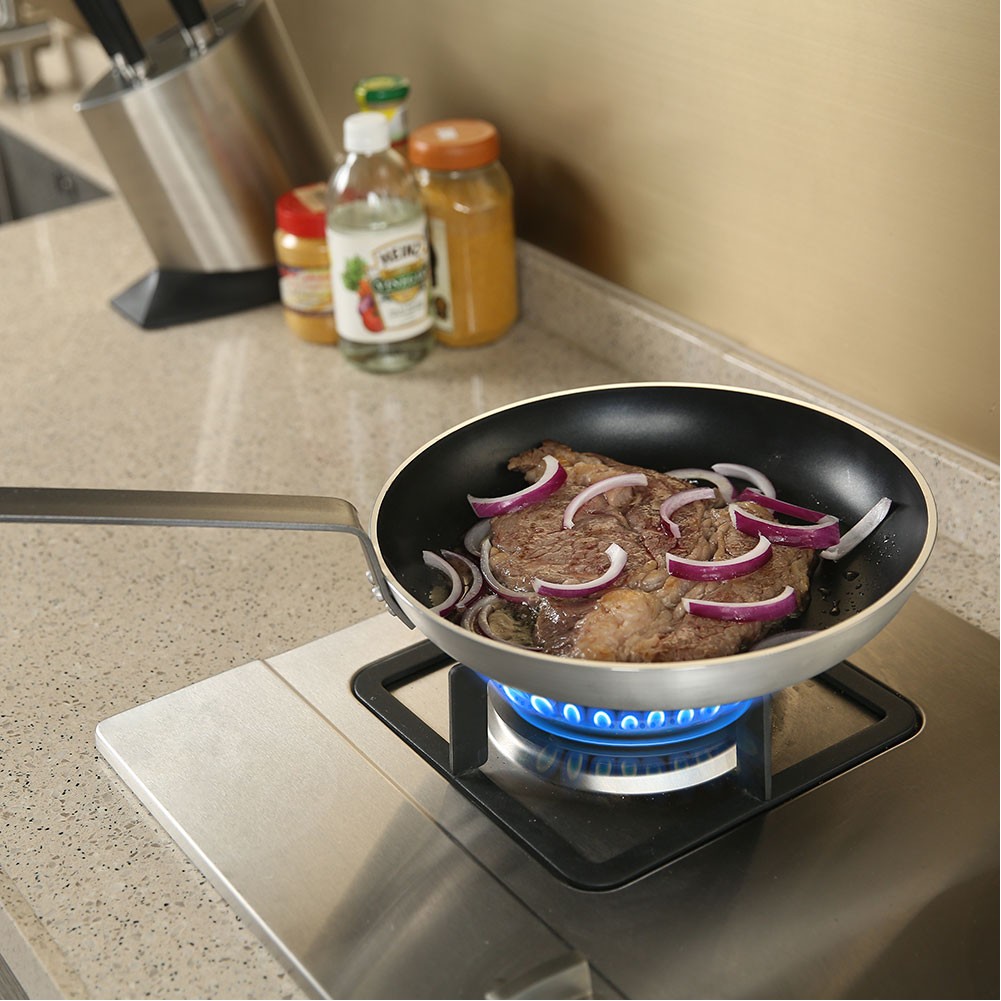 ALSANIDI, Cooking pan, Frying pan
, Black, Size 32 Cm