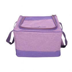 ALSANIDI, Khota Alarab Tea and coffee bag for trips, Camping bag, Lilac, Size 35*35*22Cm
