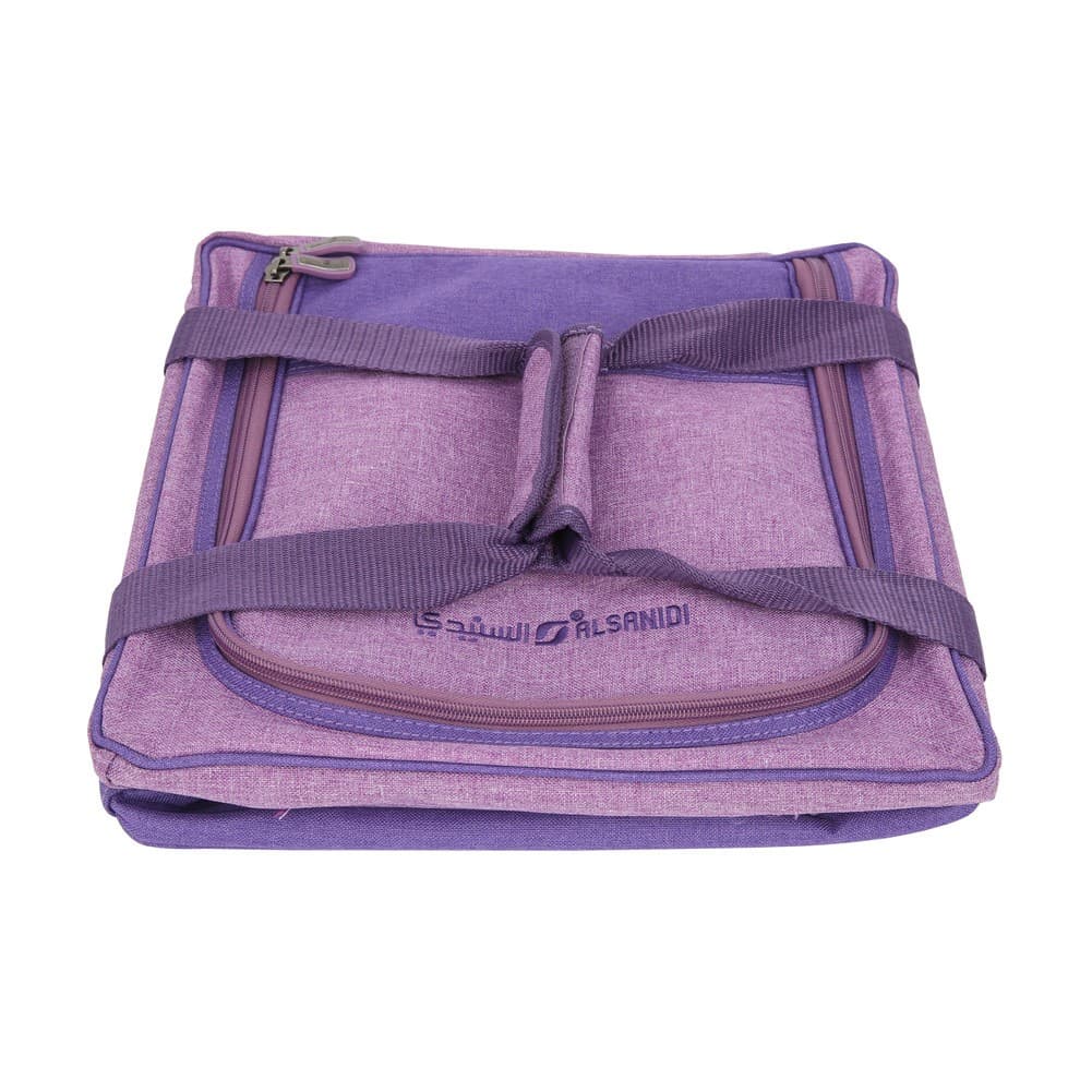 ALSANIDI, Khota Alarab Tea and coffee bag for trips, Camping bag, Lilac, Size 35*35*22Cm
