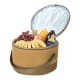 ALSANIDI, Heat and cold insulated keeping bag for food and drinks, Food bag for Trips, Kaki, Size 39.5*39.5*24Cm