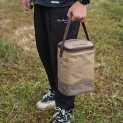 ALSANIDI, Al-Riyadh thermos Bag for Picnics and trips, Camping thermos bag, Woody, Size 18.5*15*30.5Cm