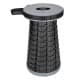 ALSANIDI, Multi-Purpose Chair, Camping Chair, Black*Gray, Size 25*45 Cm