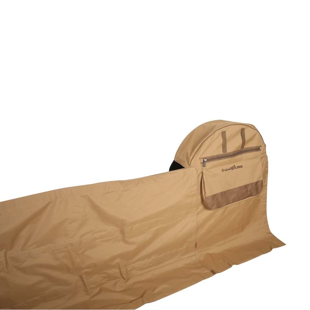 ALSANIDI, Wndbreak between two Wheel for all cars, Wheel windbreak, Kaki, Size 235*117*25Cm