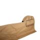 ALSANIDI, Wndbreak between two Wheel for all cars, Wheel windbreak, Kaki, Size 235*117*25Cm