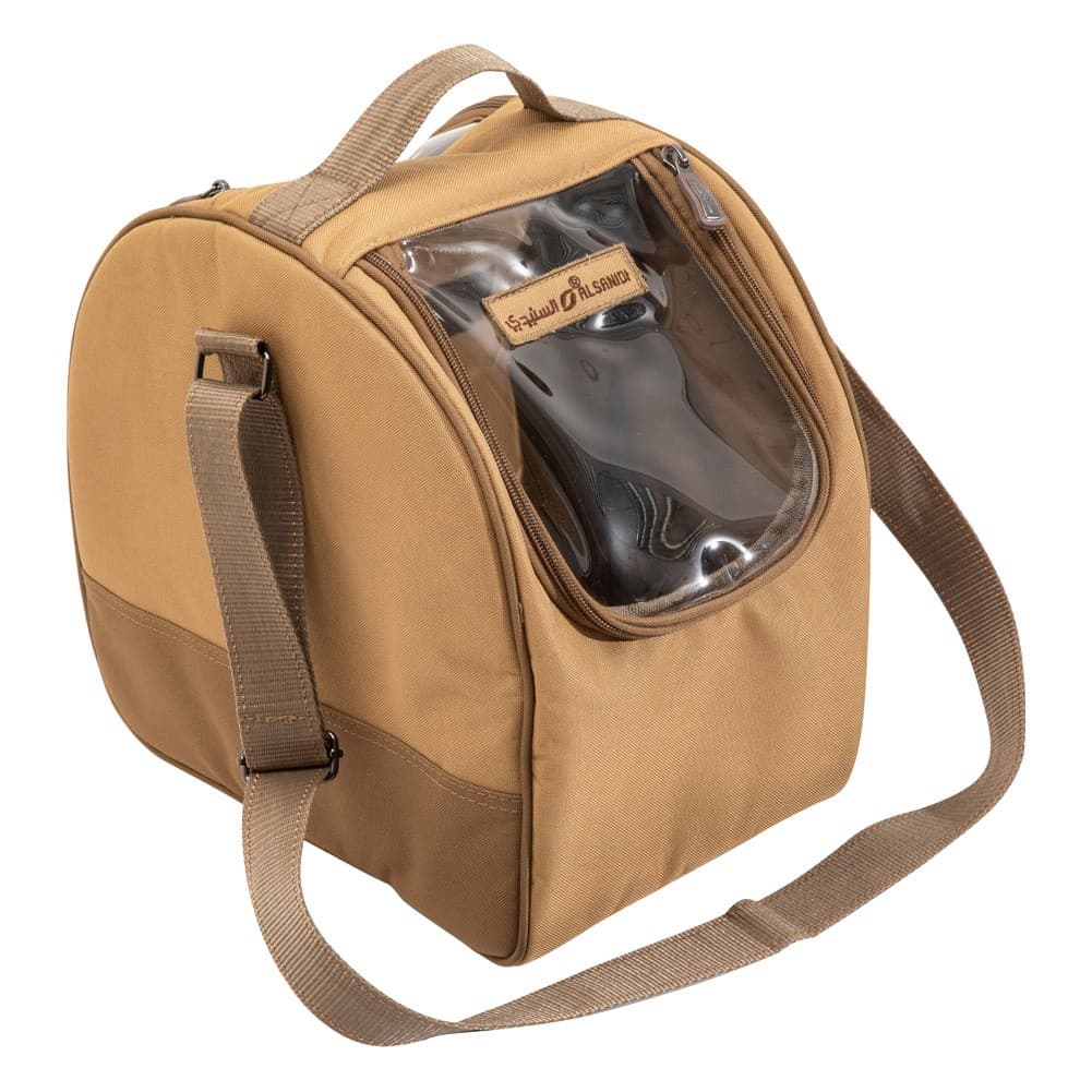 ALSANIDI, Emirates Thermos bag for Picnics and trips, Camping thermos bag, Kaki, Size 33.5*32*23Cm