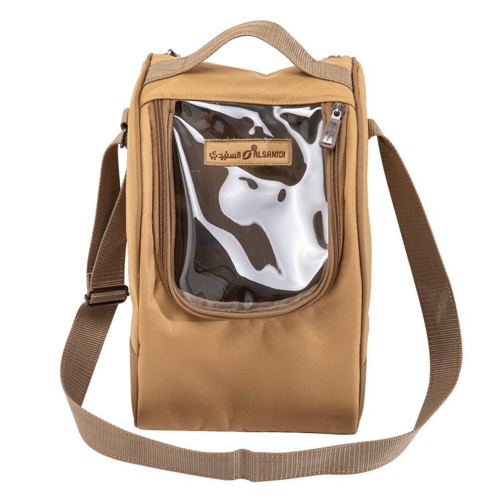 ALSANIDI, Emirates Thermos bag for Picnics and trips, Camping thermos bag, Kaki, Size 33.5*32*23Cm