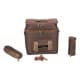ALSANIDI, Al-Mamlka thermos bag for Picnics and trips, Camping thermos bag, Coffee Brown, Size 40*37*26Cm