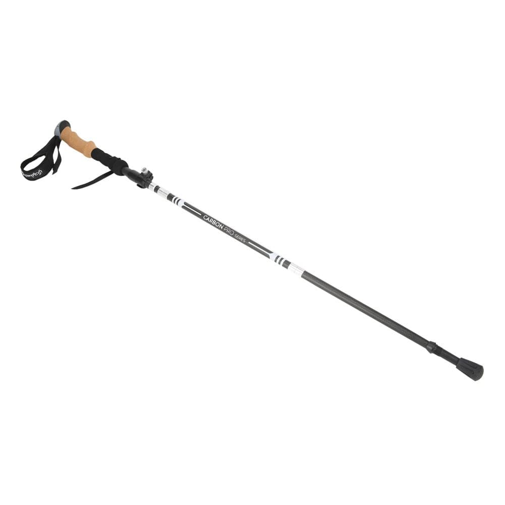 ALSANIDI, Foldable Hiking Pole, Hiking Stick, Black, Size 135 Cm
