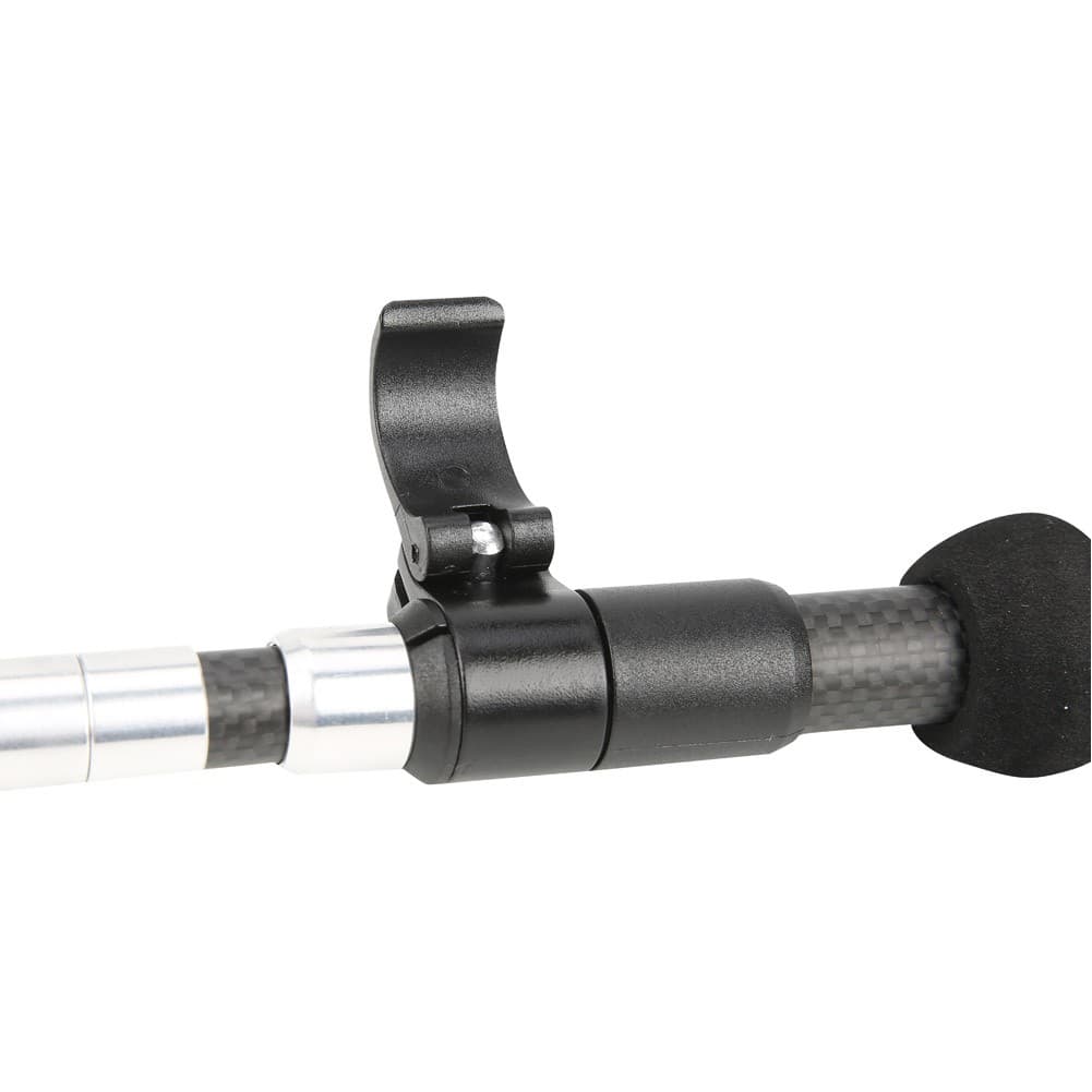 ALSANIDI, Foldable Hiking Pole, Hiking Stick, Black, Size 135 Cm