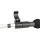 ALSANIDI, Foldable Hiking Pole, Hiking Stick, Black, Size 135 Cm
