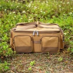 ALSANIDI, Al-Kaif bag for trips, Camping bag, Kaki, Size 50.5*36.5*23Cm